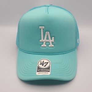 47 Brand x Urban Outfitters Colab - "Trucker" Model, MLB LA DODGERS Snapback Cap